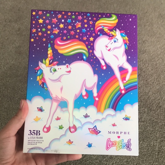 Morphe X Lisa Frank 35B Artistry Makeup Palette - Picture 7 of 12